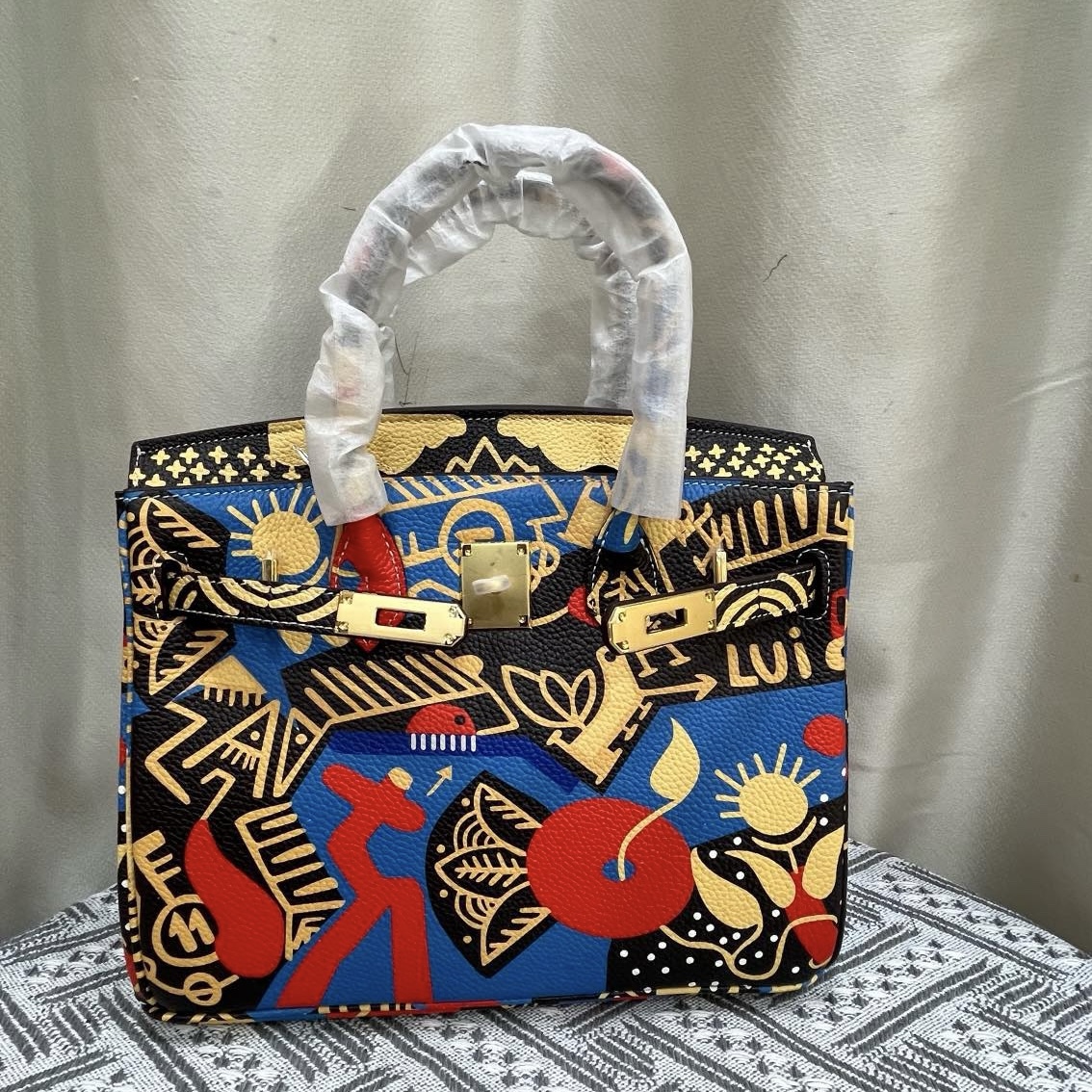 Exclusive Custom Hand-Painted Birkin 30 Bag
