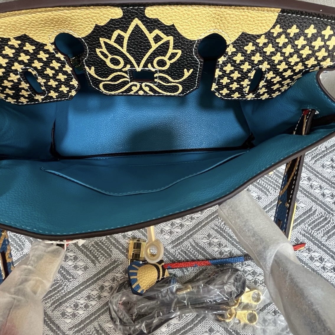 Exclusive Custom Hand-Painted Birkin 30 Bag