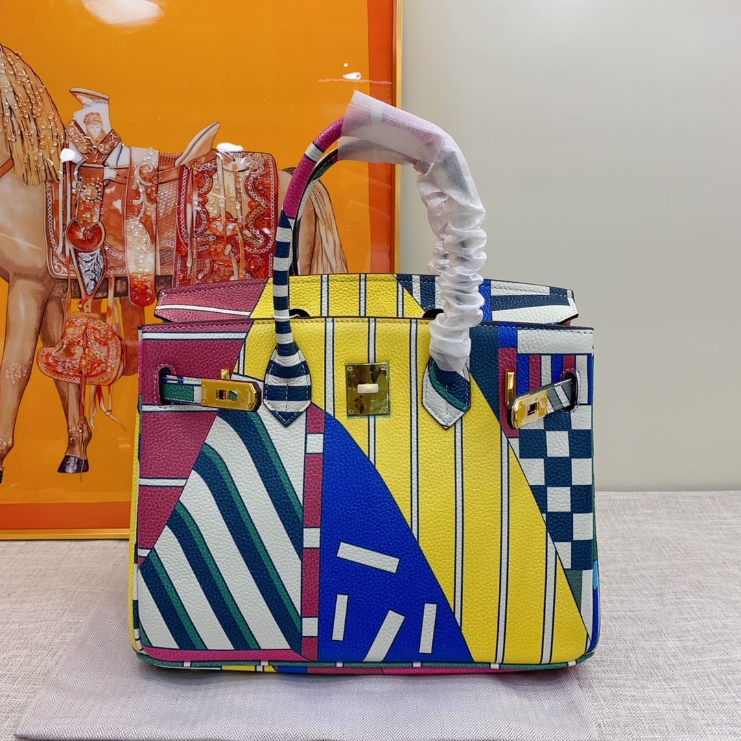 Exclusive Custom Hand-Painted Birkin 30 Bag