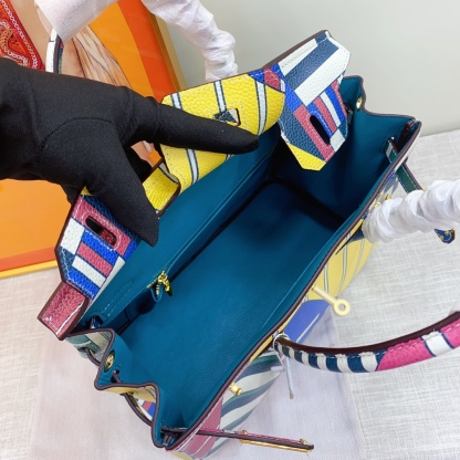 Exclusive Custom Hand-Painted Birkin 30 Bag