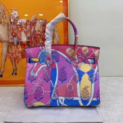 Exclusive Custom Hand-Painted Birkin 30 Bag
