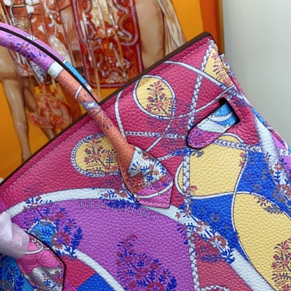 Exclusive Custom Hand-Painted Birkin 30 Bag