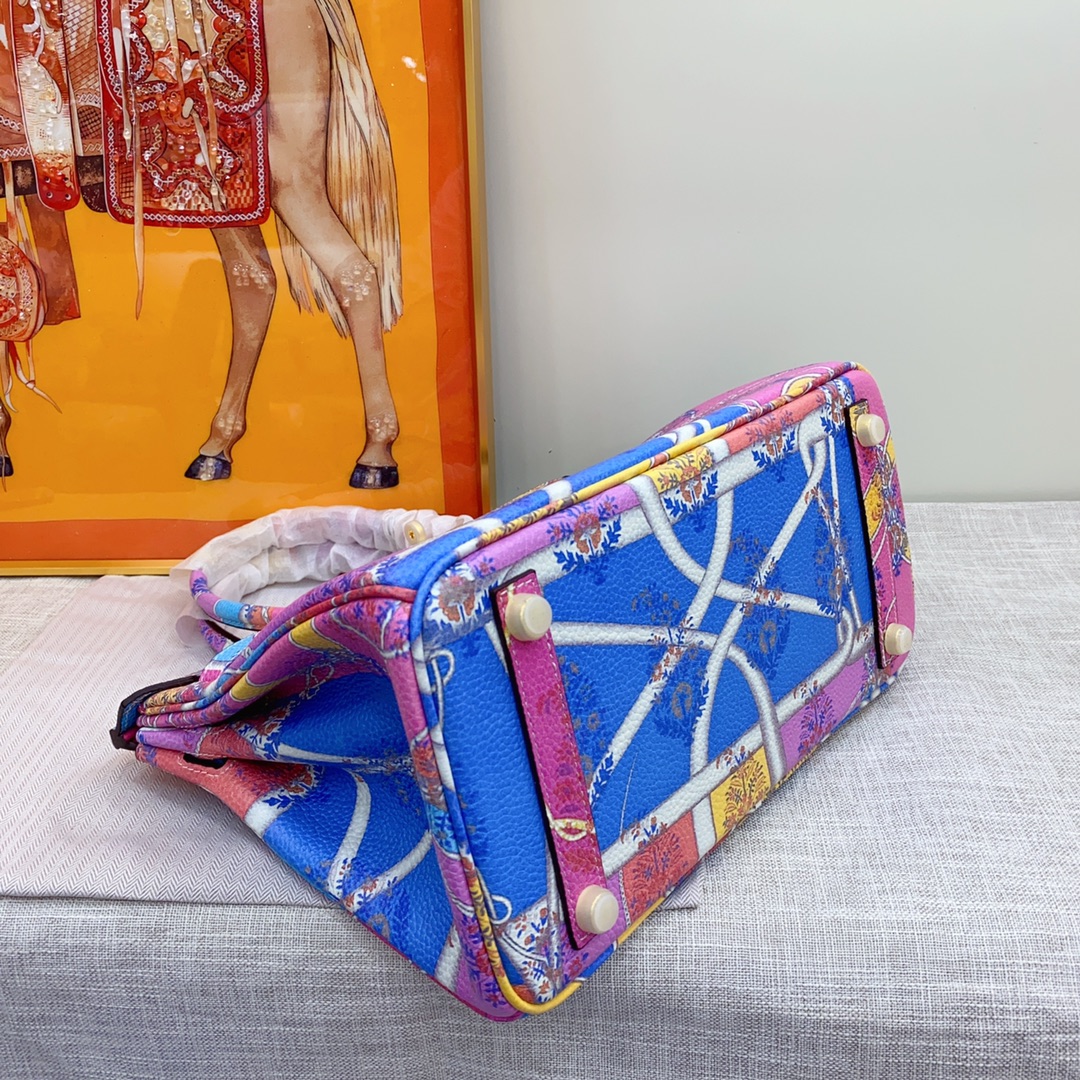 Exclusive Custom Hand-Painted Birkin 30 Bag