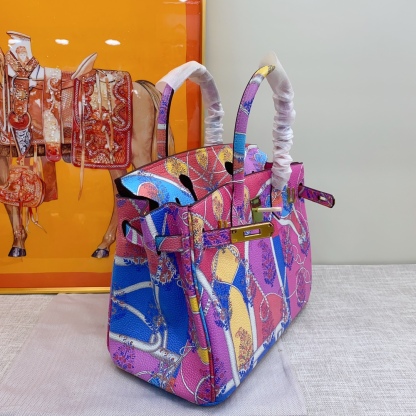 Exclusive Custom Hand-Painted Birkin 30 Bag
