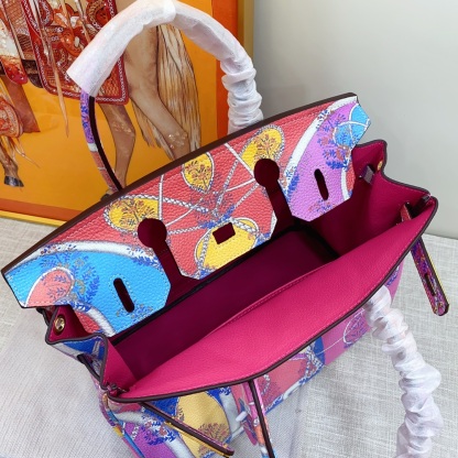 Exclusive Custom Hand-Painted Birkin 30 Bag