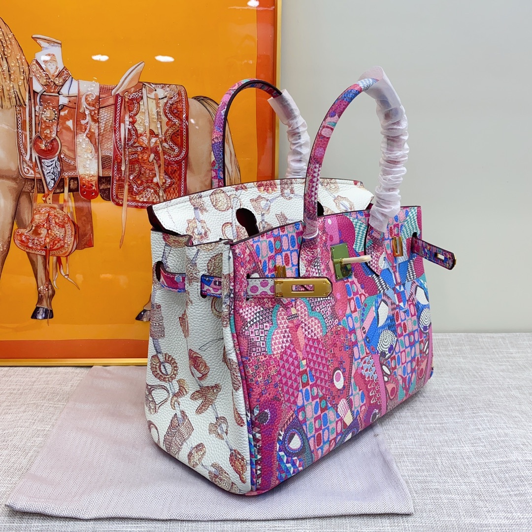 Exclusive Custom Hand-Painted Birkin 30 Bag