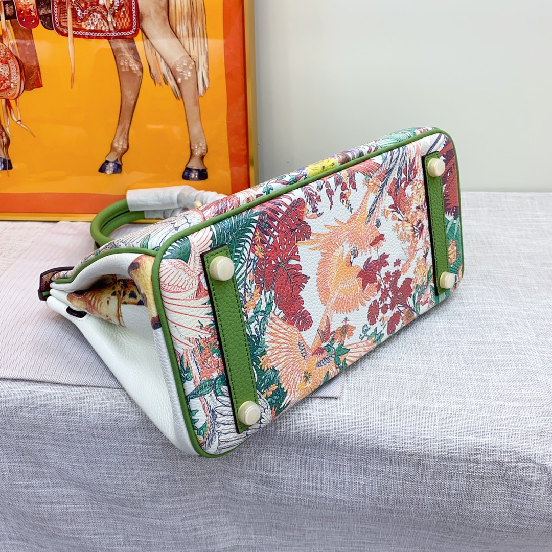 Exclusive Custom Hand-Painted Birkin 30 Bag