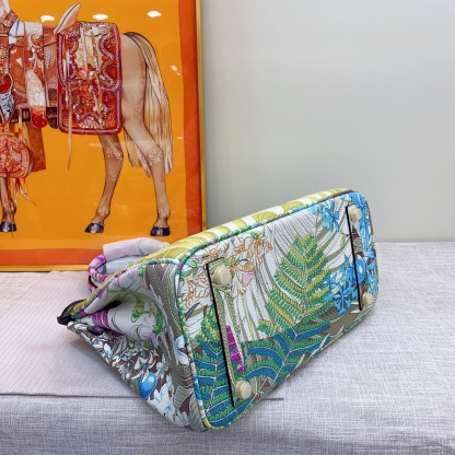 Exclusive Custom Hand-Painted Birkin 30 Bag