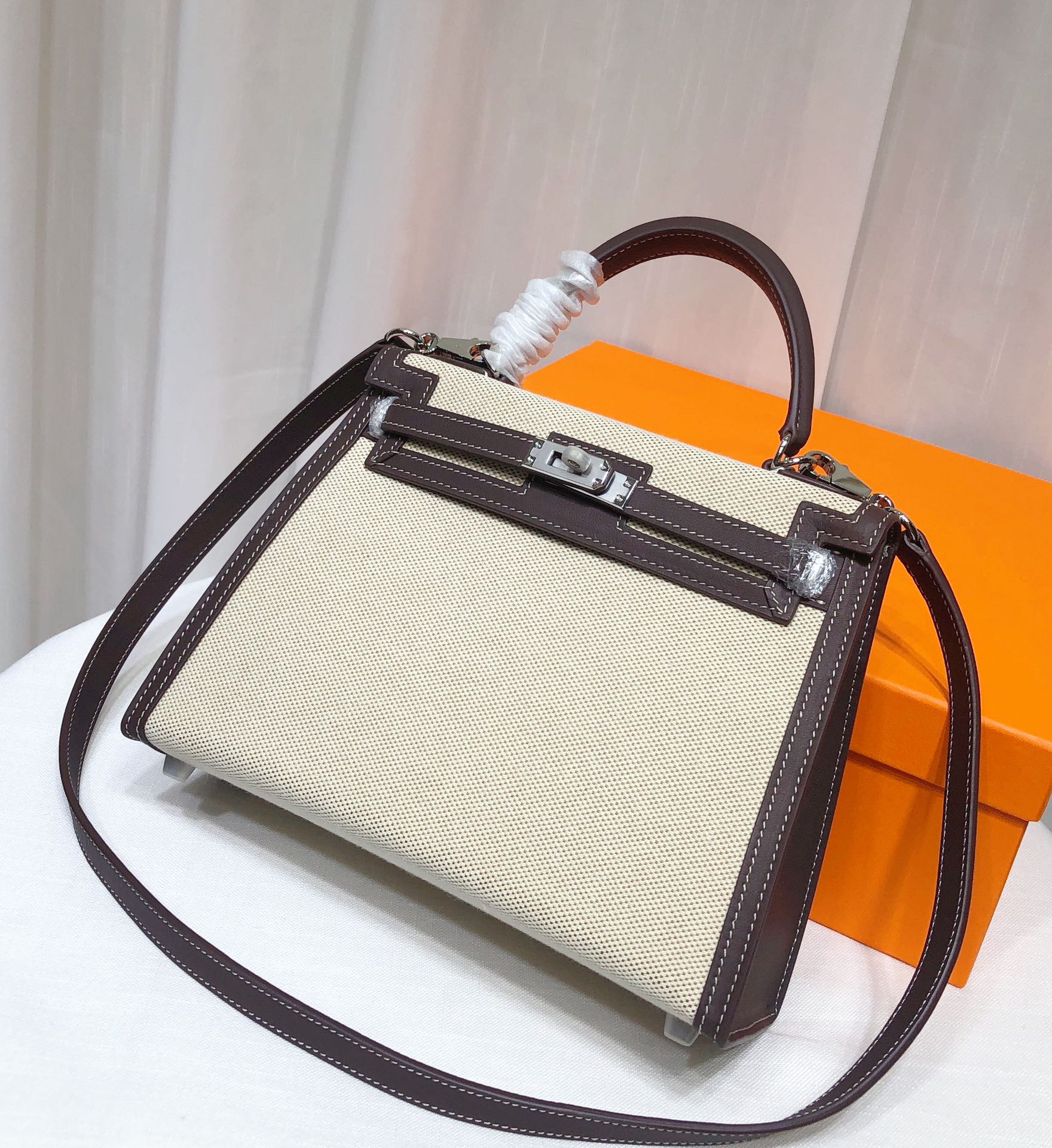 Hertgtmes Toile Swift Verso Kelly Sellier 25 Ecru Rouge Sellier