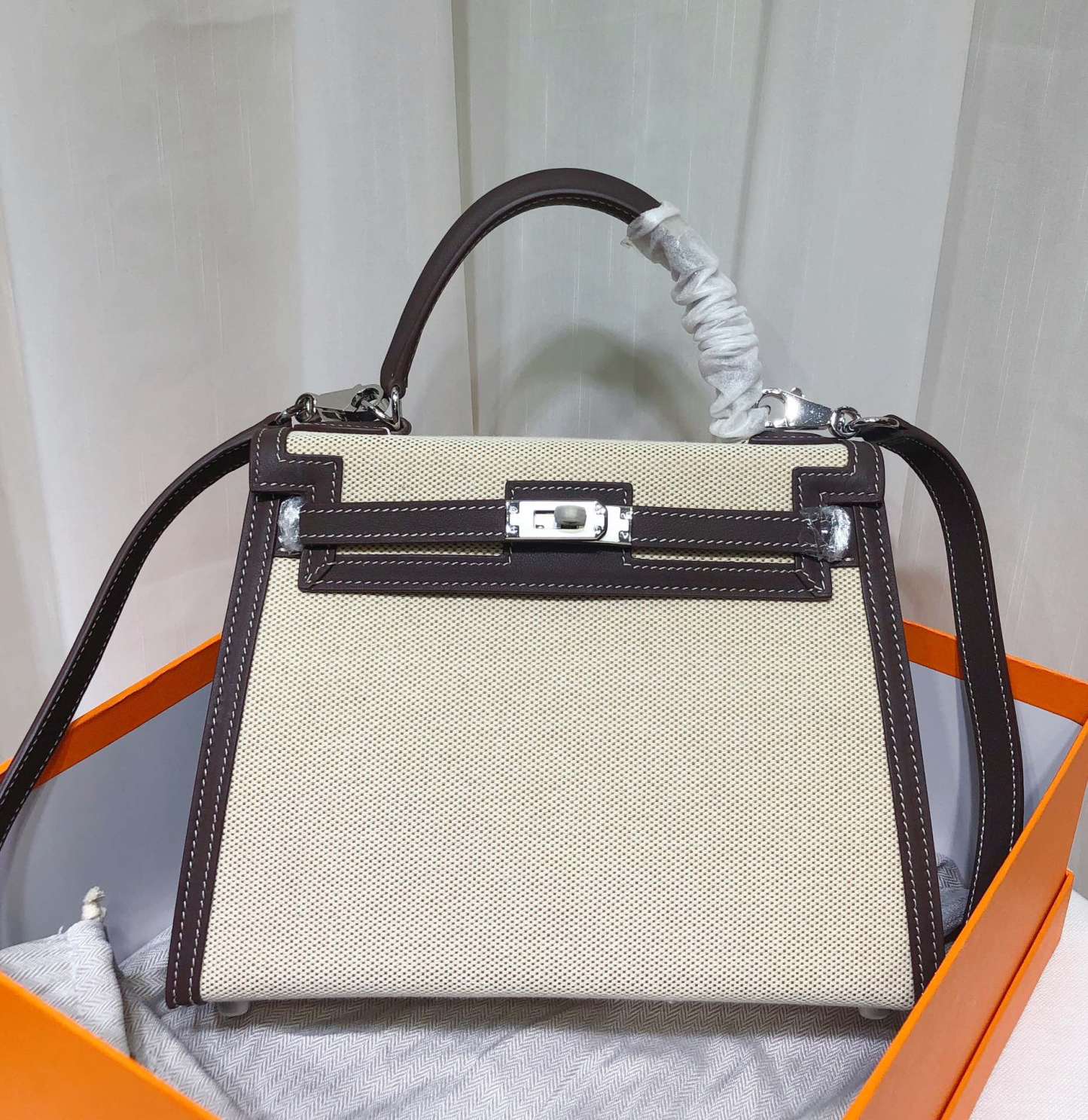 Hertgtmes Toile Swift Verso Kelly Sellier 25 Ecru Rouge Sellier