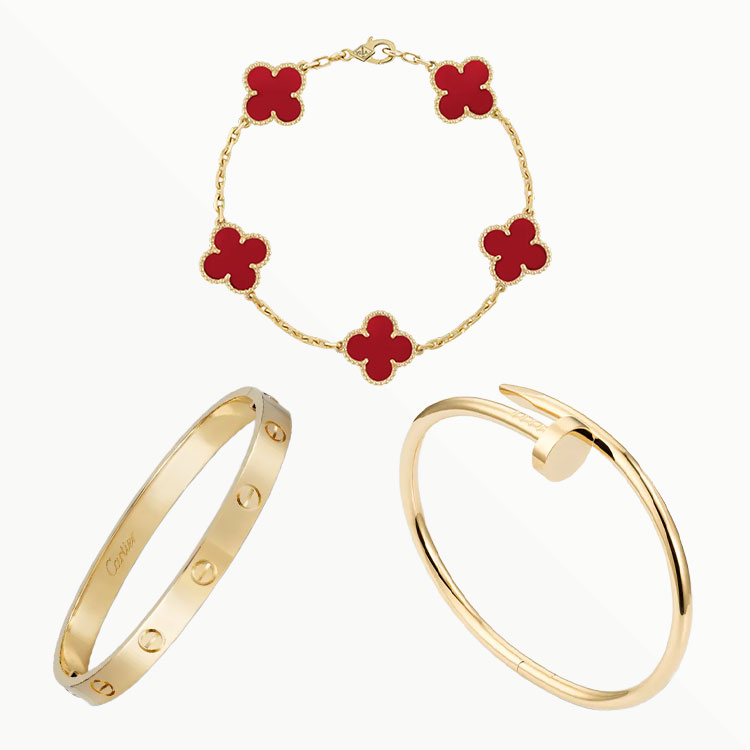 3‑Piece Icon Stack – Love, Clou & Clover