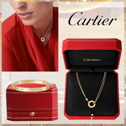 LOVE BRACELET, CLASSIC MODEL & LOVE PENDANT, 2 DIAMONDS