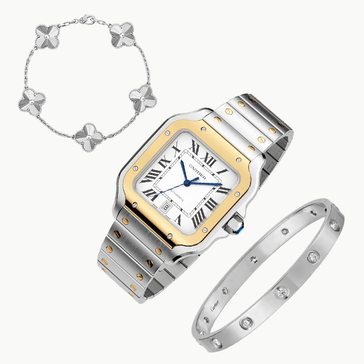 3-Piece Santos de Carthttier Love & Diamonds