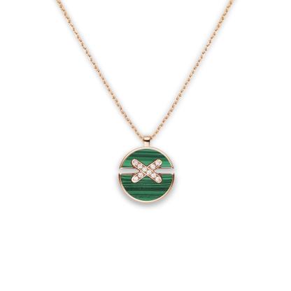 Jeux de Liens Harmony malachite medium model pendant