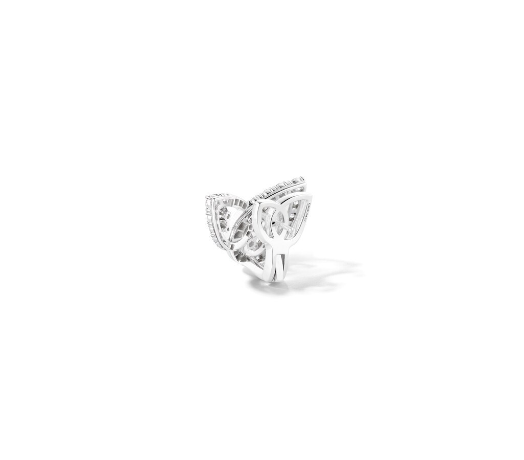 Joséphine Duo Éternel earrings White gold, diamonds