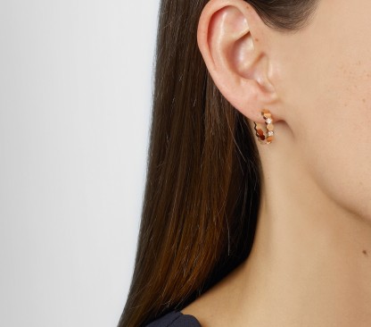 Bee My Love Hoop Earrings