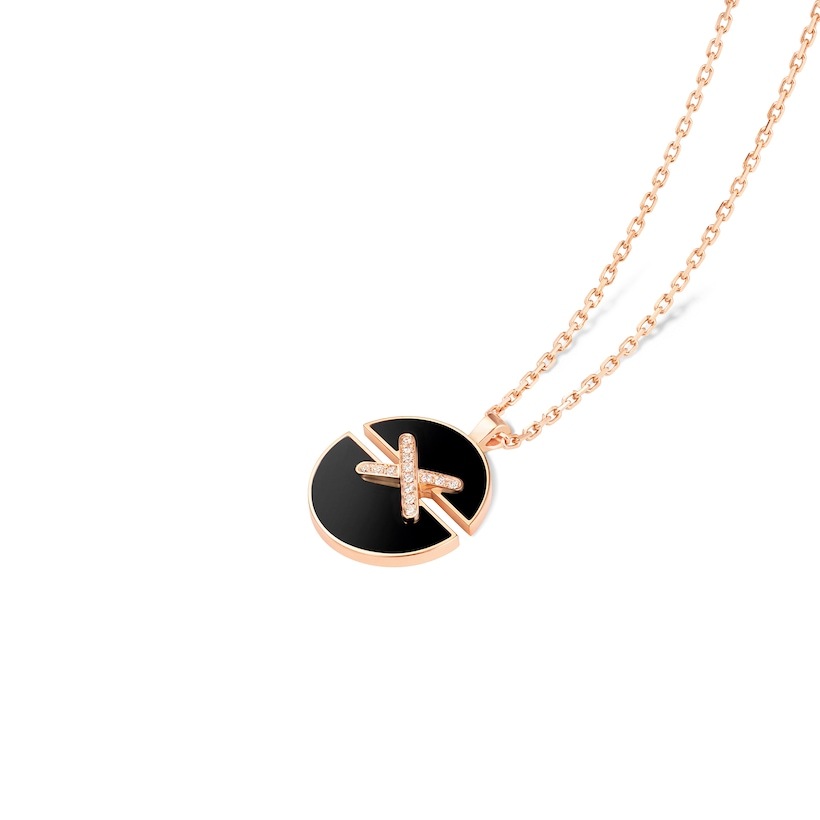 Jeux de Liens Harmony Onyx medium model pendant