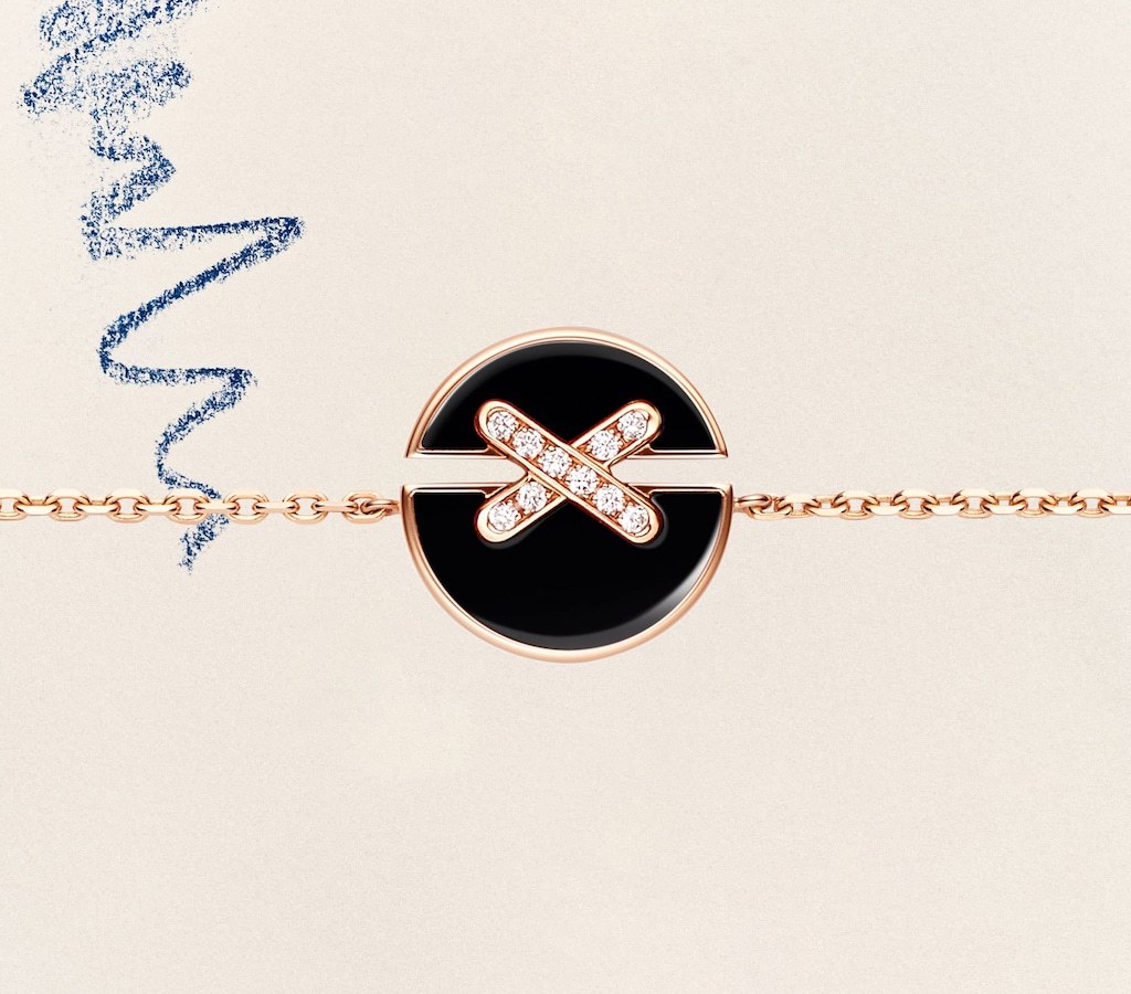 Jeux de Liens Harmony Onyx bracelet