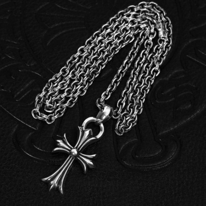 SMALL CROSS PENDANT WITH BAIL