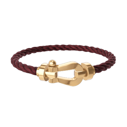FORCE 10 BRACELET 18K YELLOW GOLD LARGE MODEL