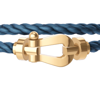 FORCE 10 BRACELET 18K YELLOW GOLD LARGE MODEL