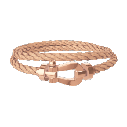 FORCE 10 BRACELET 18K PINK GOLD LARGE MODEL