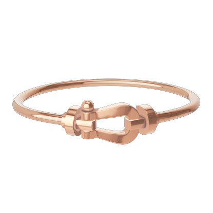 FORCE 10 BRACELET 18K PINK GOLD LARGE MODEL