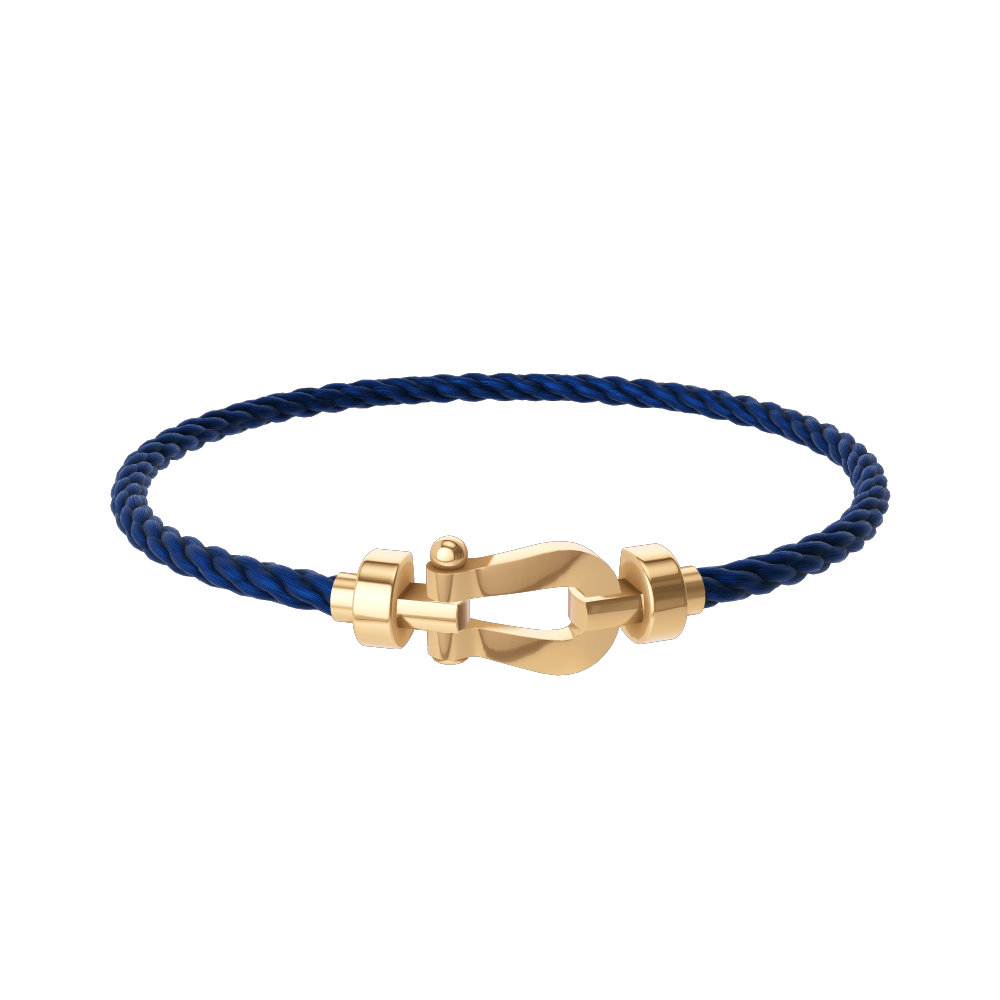 FORCE 10 BRACELET 18K YELLOW GOLD MEDIUM MODEL