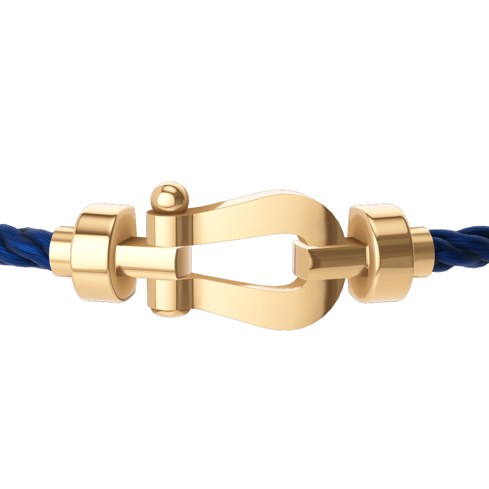 FORCE 10 BRACELET 18K YELLOW GOLD MEDIUM MODEL