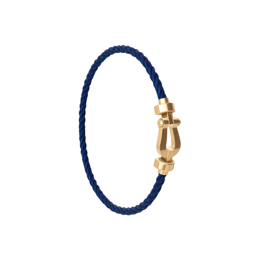 FORCE 10 BRACELET 18K YELLOW GOLD MEDIUM MODEL