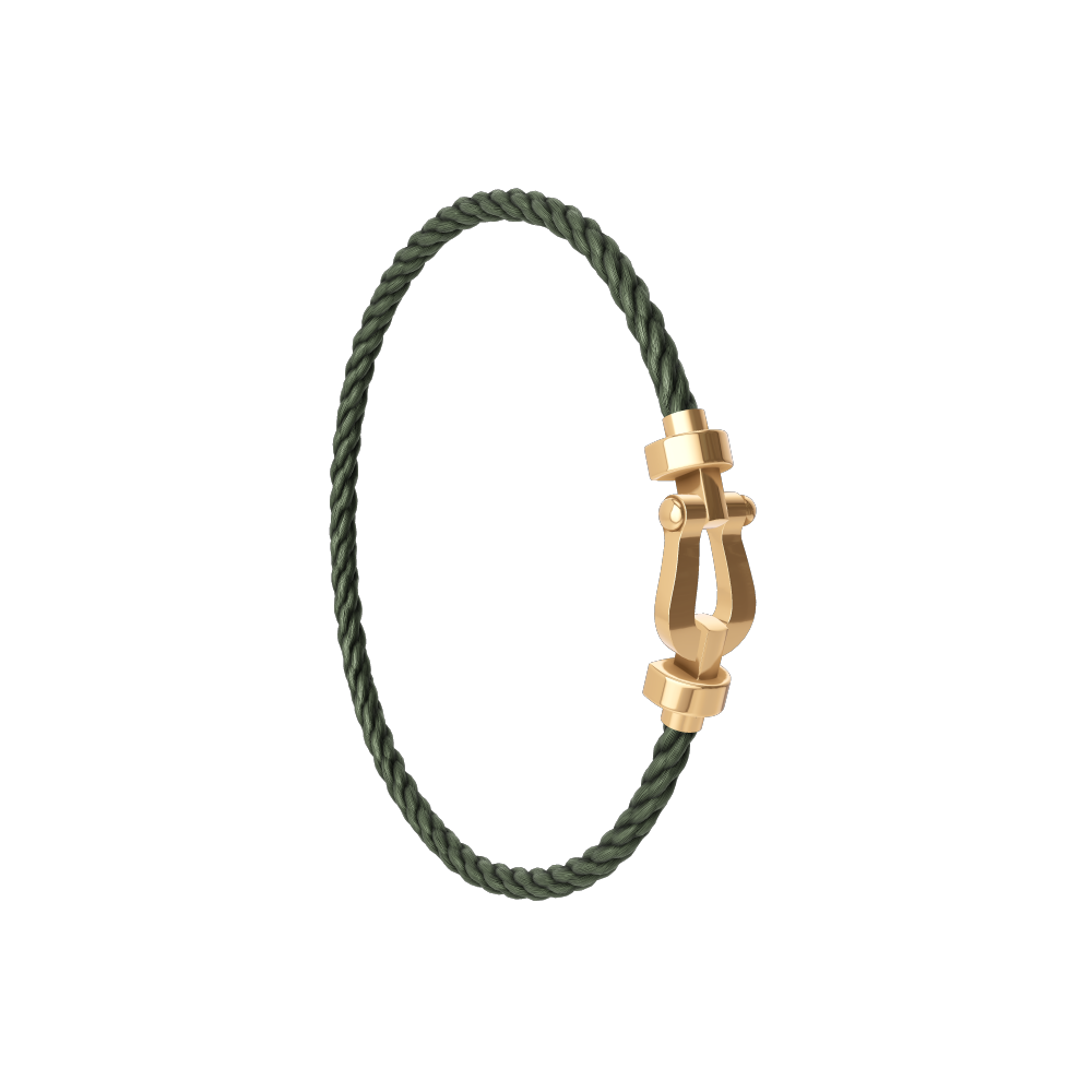 FORCE 10 BRACELET 18K YELLOW GOLD MEDIUM MODEL