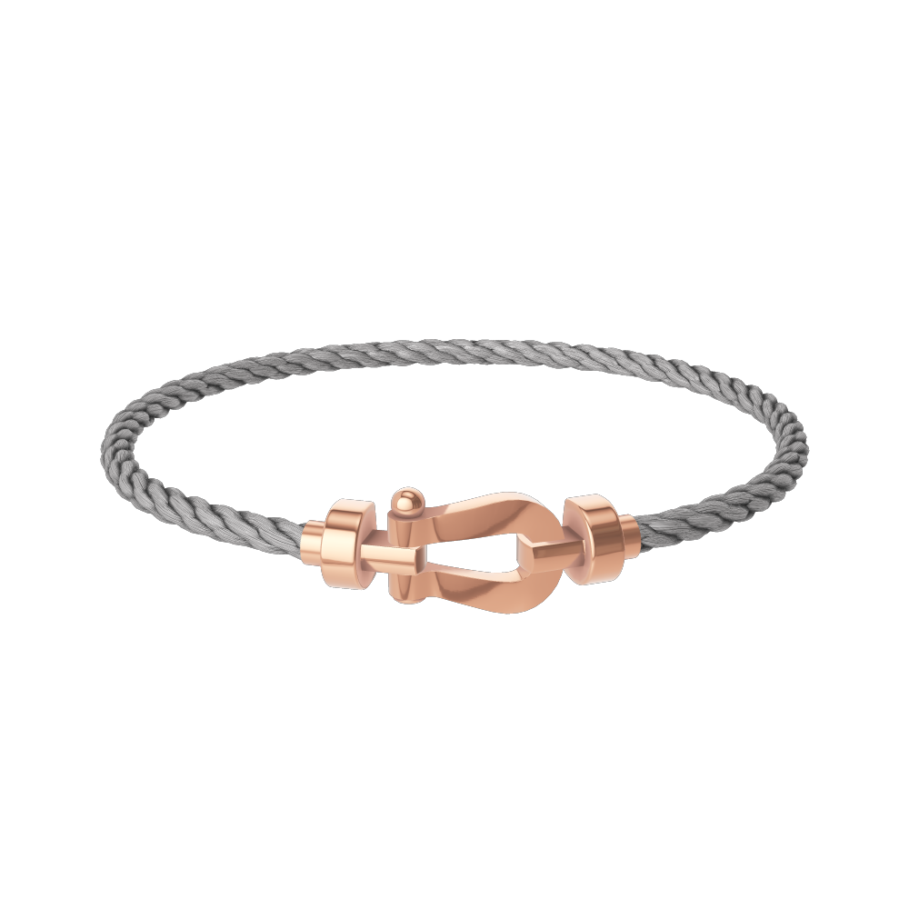 FORCE 10 BRACELET 18K PINK GOLD MEDIUM MODEL
