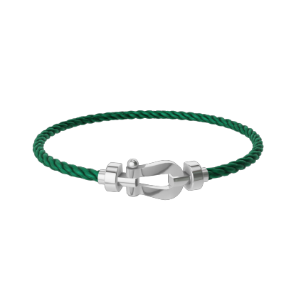 FORCE 10 BRACELET 18K WHITE GOLD MEDIUM MODE