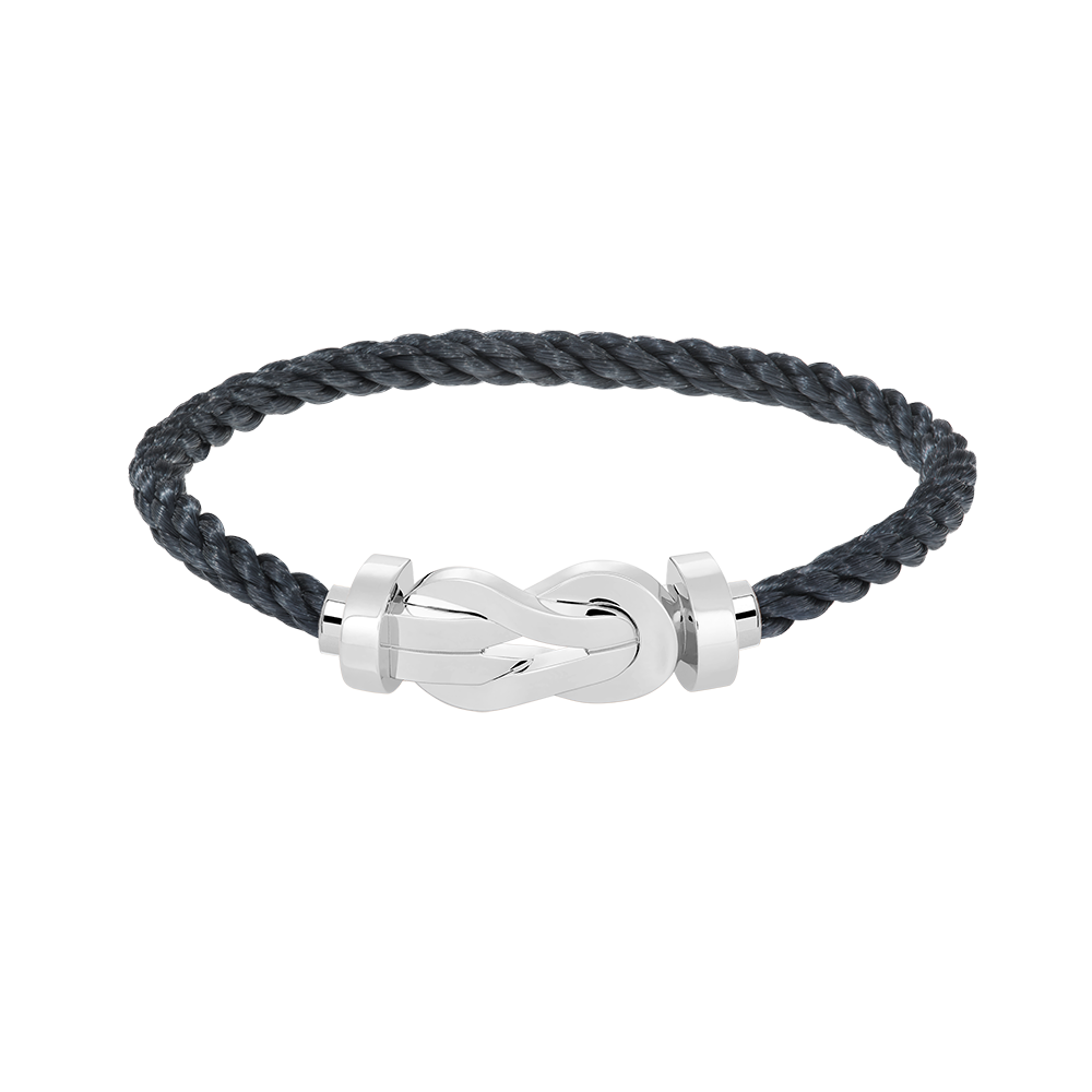 CHANCE INFINIE BRACELET 18K WHITE GOLD LARGE MODEL