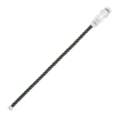 CHANCE INFINIE BRACELET 18K WHITE GOLD LARGE MODEL