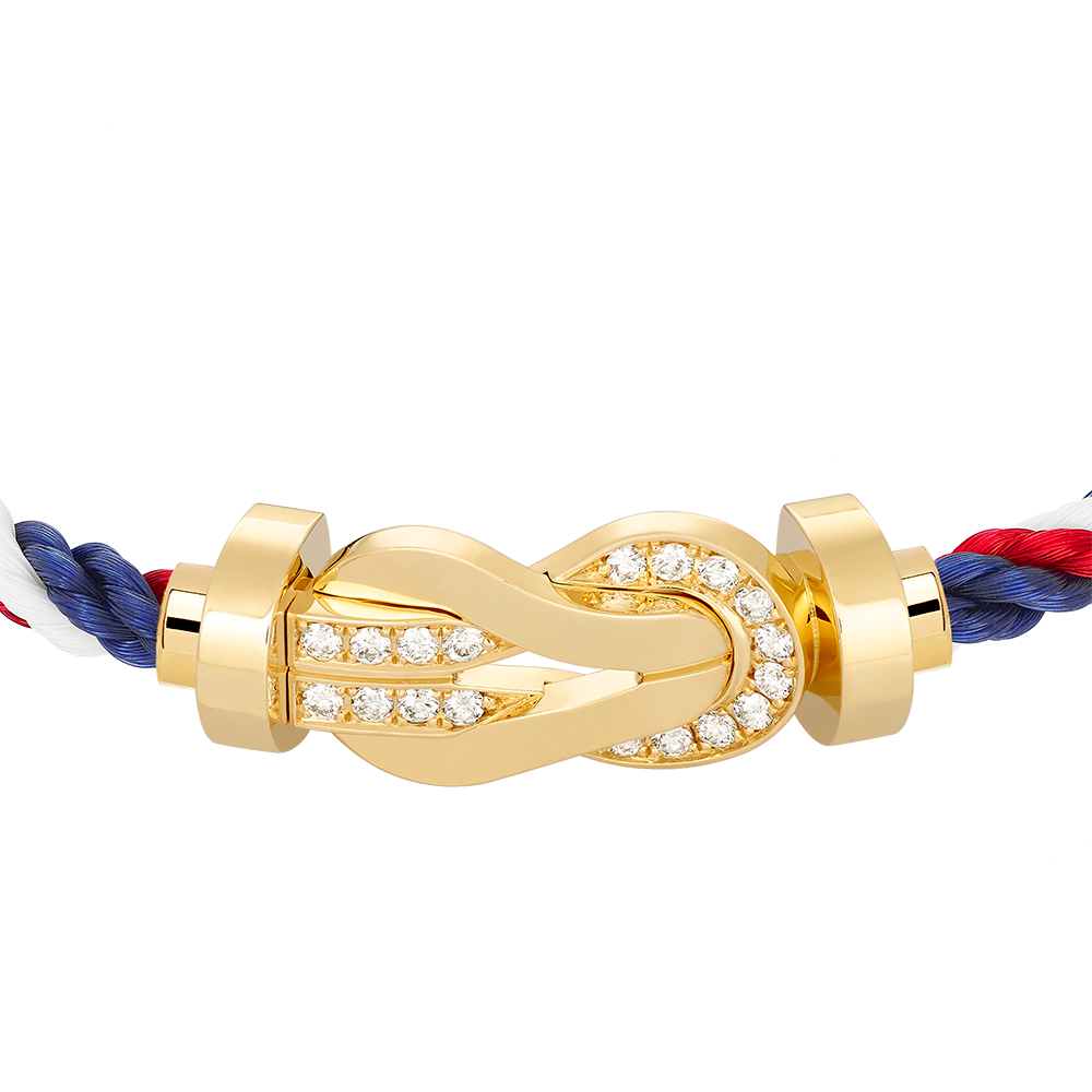 CHANCE INFINIE BRACELET 18K YELLOW GOLD AND DIAMONDS LARGE MODEL