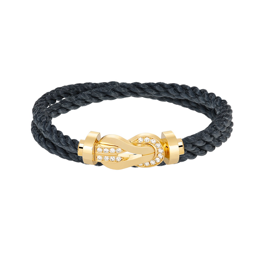 CHANCE INFINIE BRACELET 18K YELLOW GOLD AND DIAMONDS LARGE MODEL