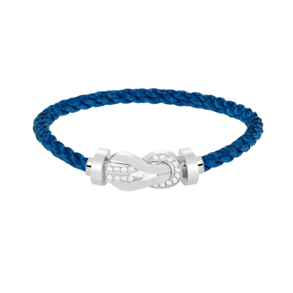 CHANCE INFINIE BRACELET 18K WHITE GOLD AND DIAMONDS LARGE MODEL