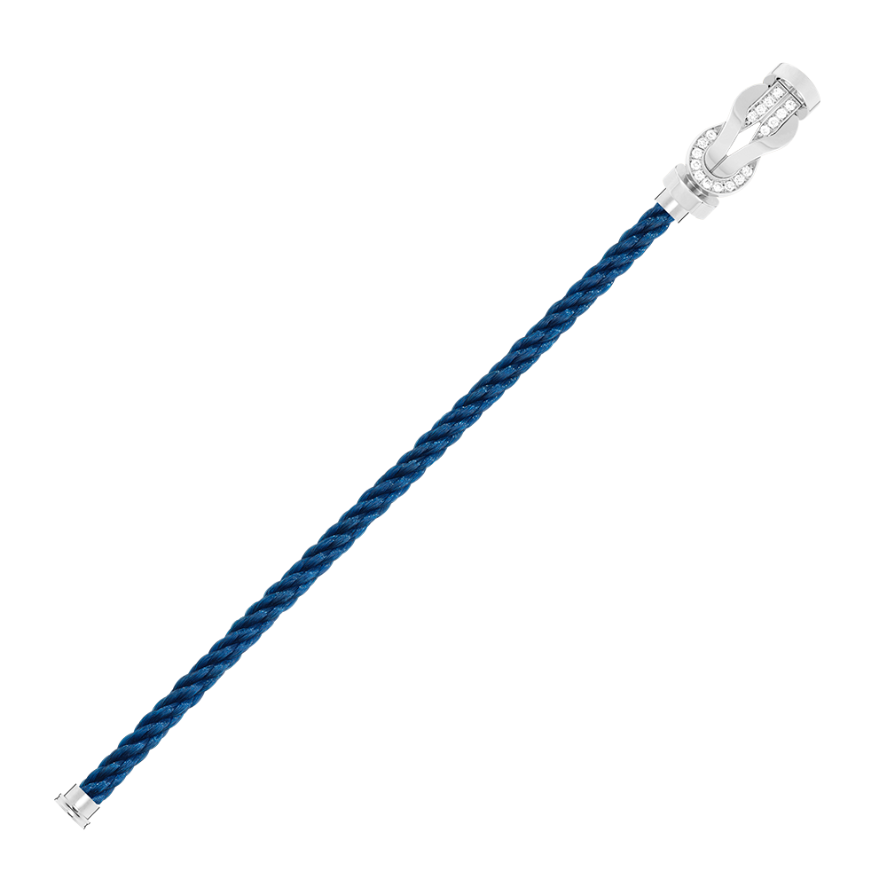 CHANCE INFINIE BRACELET 18K WHITE GOLD AND DIAMONDS LARGE MODEL