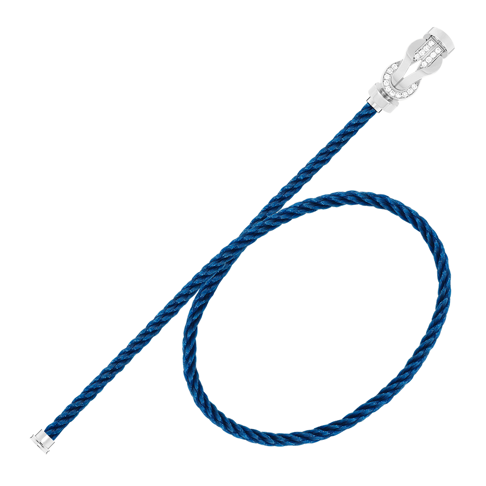 CHANCE INFINIE BRACELET 18K WHITE GOLD AND DIAMONDS LARGE MODEL