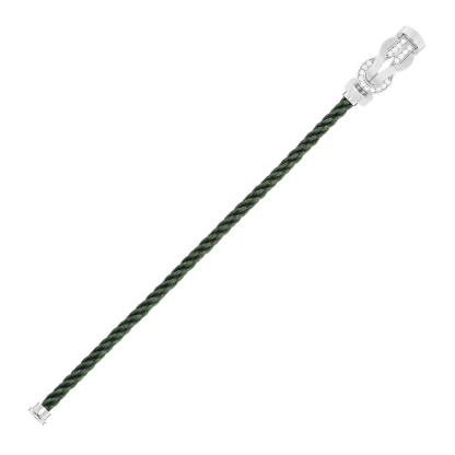 CHANCE INFINIE BRACELET 18K WHITE GOLD AND DIAMONDS LARGE MODEL