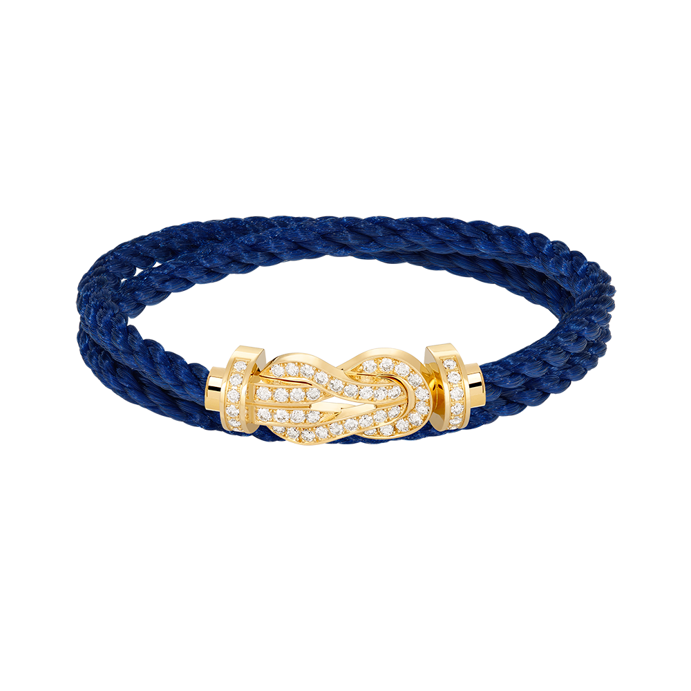 CHANCE INFINIE BRACELET 18K YELLOW GOLD AND DIAMONDS LARGE MODEL