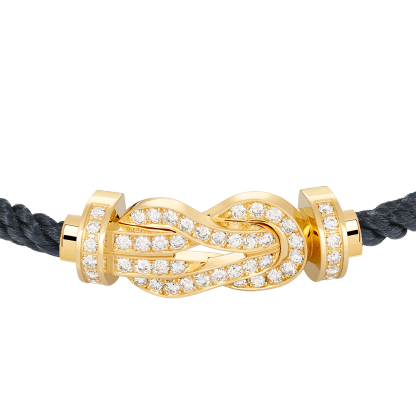 CHANCE INFINIE BRACELET 18K YELLOW GOLD AND DIAMONDS LARGE MODEL