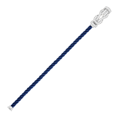 CHANCE INFINIE BRACELET 18K WHITE GOLD AND DIAMONDS LARGE MODEL