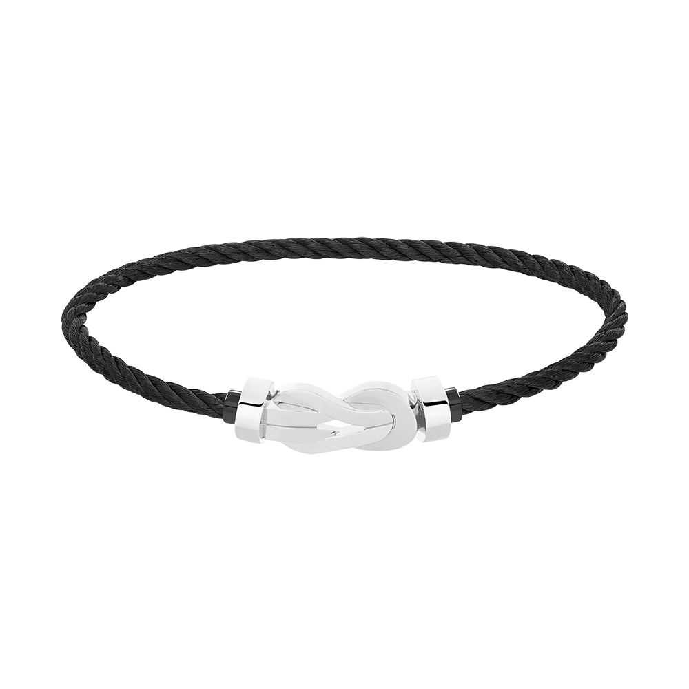 CHANCE INFINIE BRACELET 18K WHITE GOLD MEDIUM MODEL