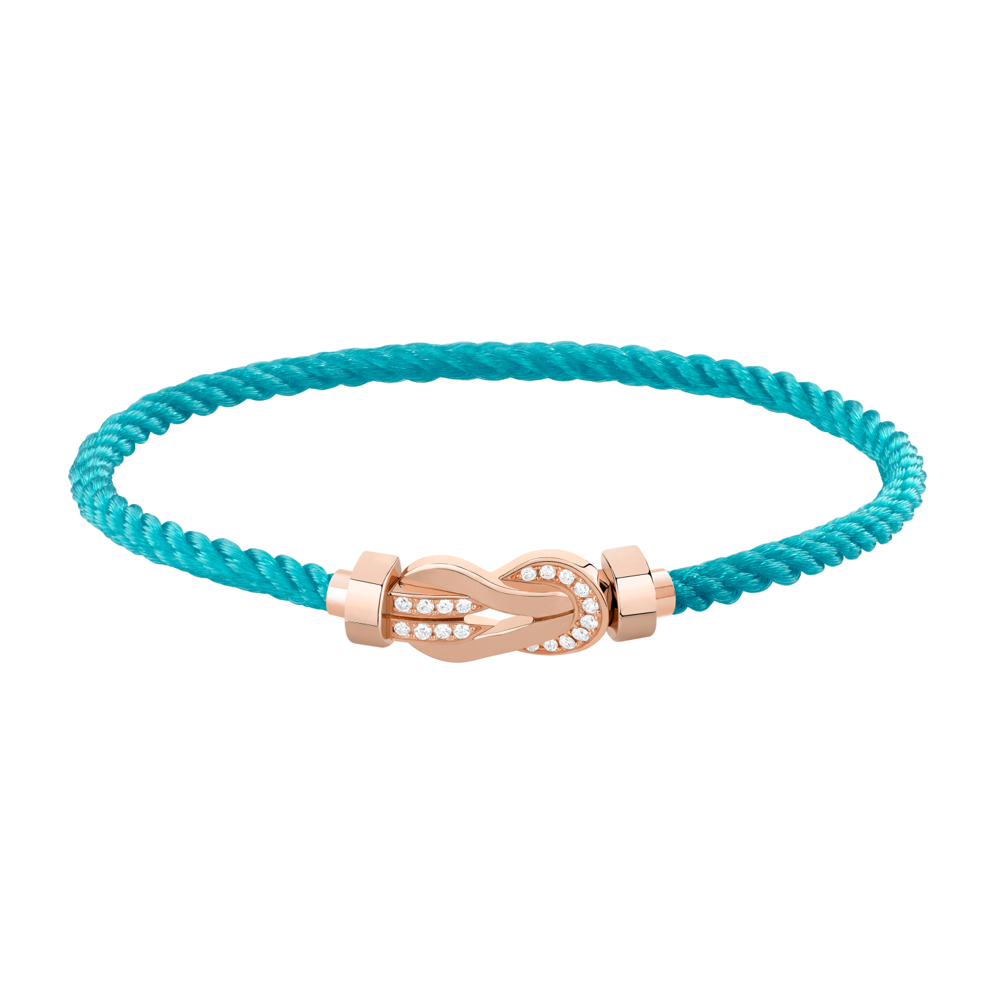 CHANCE INFINIE BRACELET 18K PINK GOLD AND DIAMONDS MEDIUM MODEL