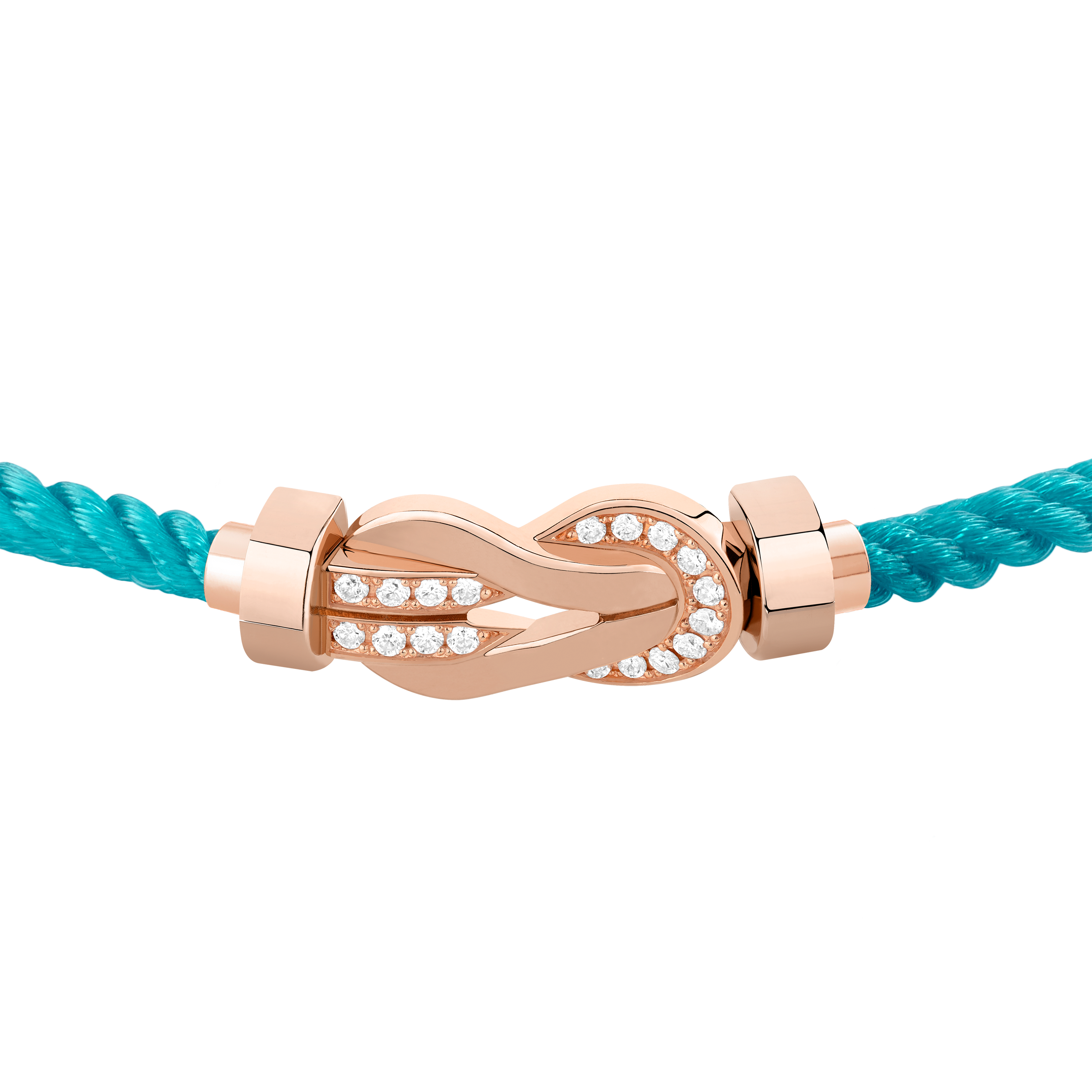 CHANCE INFINIE BRACELET 18K PINK GOLD AND DIAMONDS MEDIUM MODEL