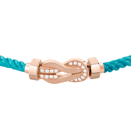 CHANCE INFINIE BRACELET 18K PINK GOLD AND DIAMONDS MEDIUM MODEL