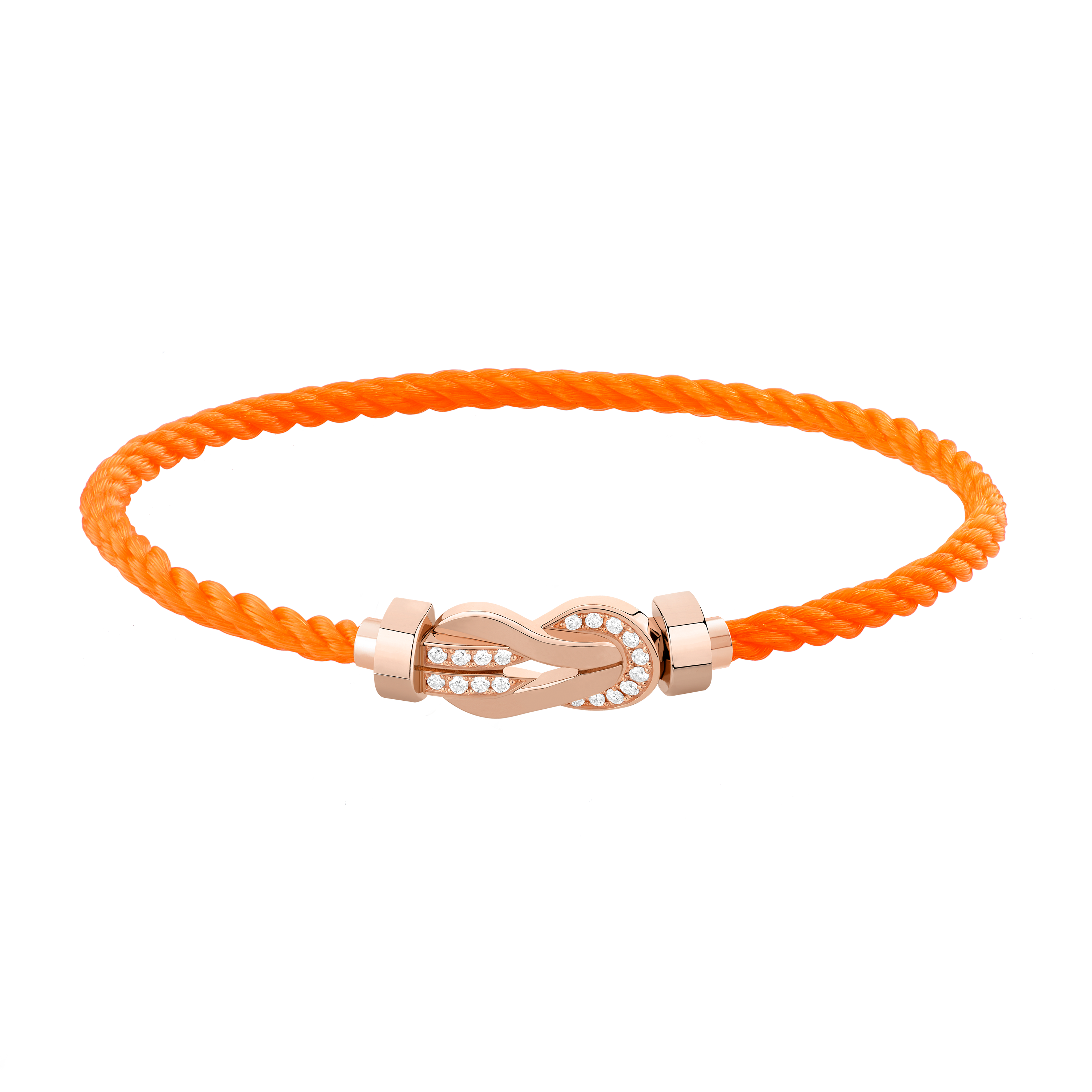 CHANCE INFINIE BRACELET 18K PINK GOLD AND DIAMONDS MEDIUM MODEL