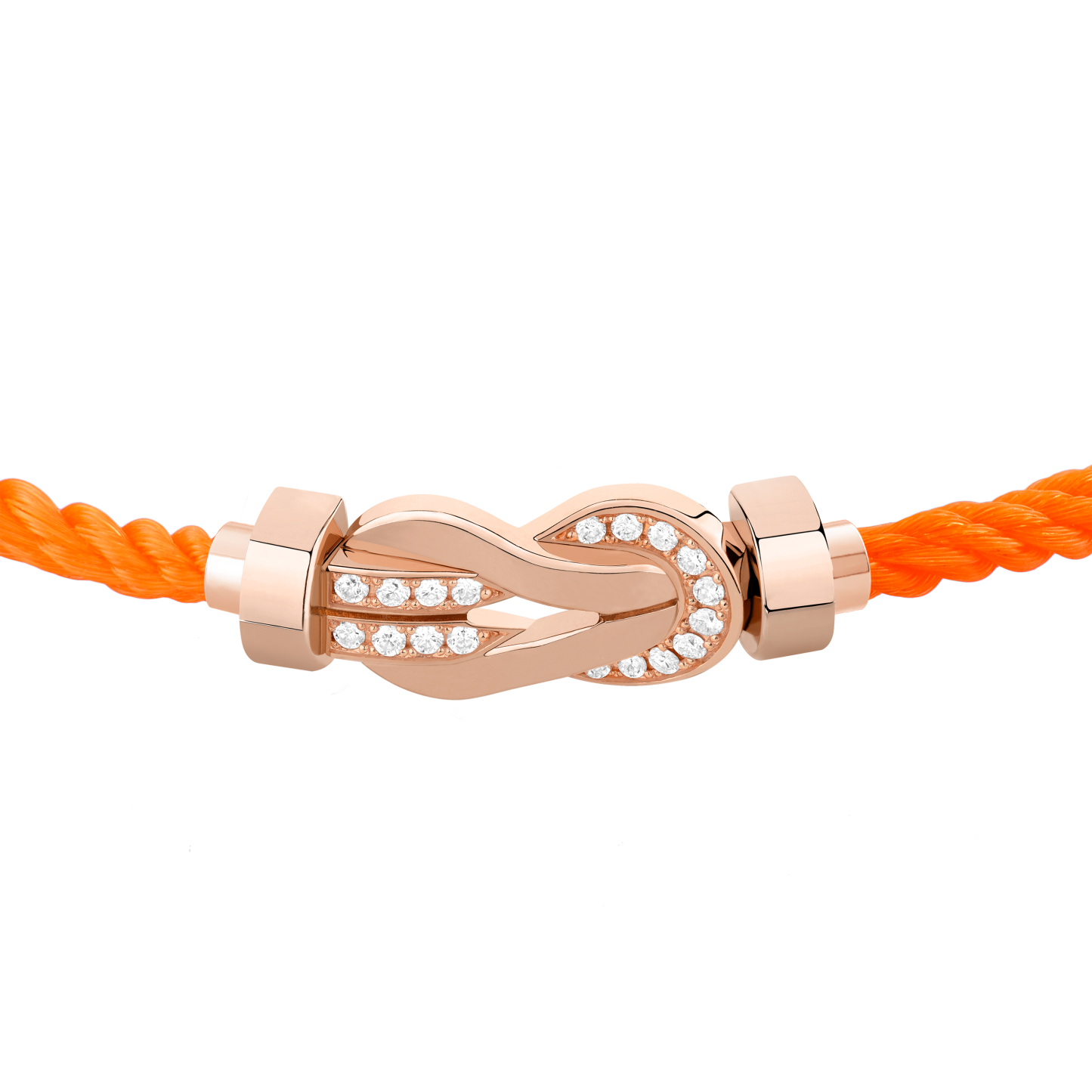 CHANCE INFINIE BRACELET 18K PINK GOLD AND DIAMONDS MEDIUM MODEL